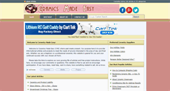 Desktop Screenshot of ceramicsmadeeasy.com